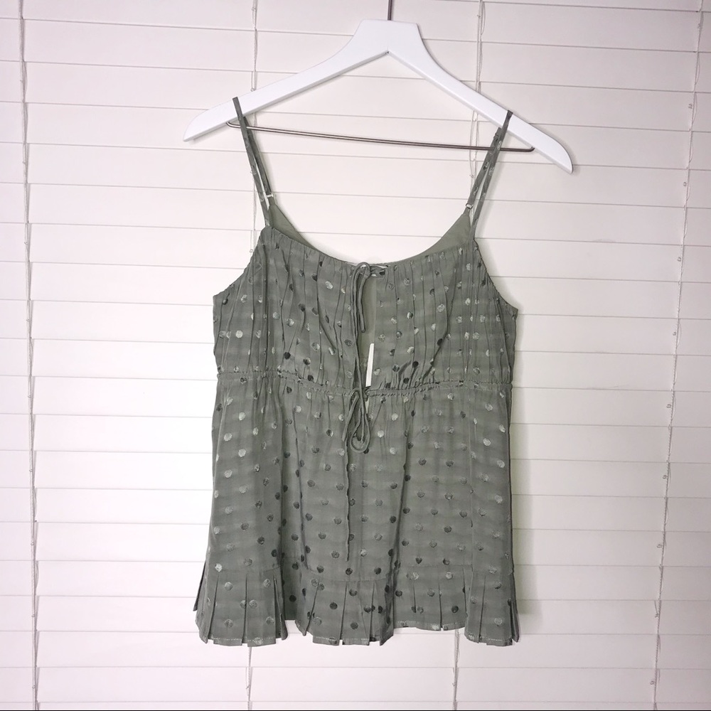 Current Air Adjustable Pleated Bottom Polka Dots